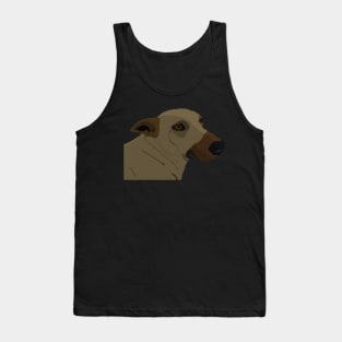 A docile brown dog Tank Top